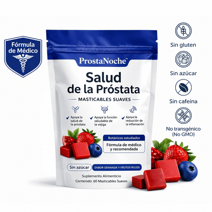 ProstaNoche™ – Gomitas para la Salud de la Próstata